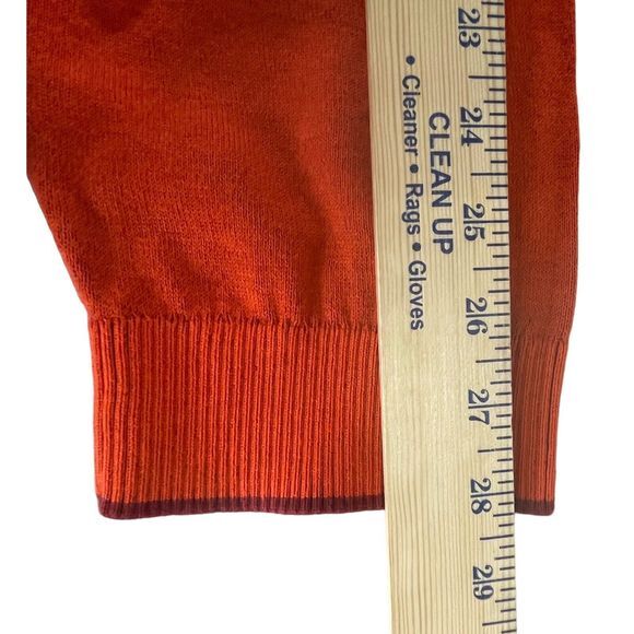 BOBBY JONES Mens Sweater PIMA Peruvian Cotton  Crewneck  XXL  Orange - Picture 13 of 13